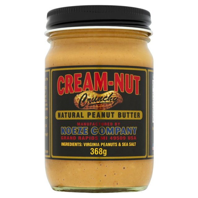 Koeze Cream Nut Crunchy Peanut Butter, 368g