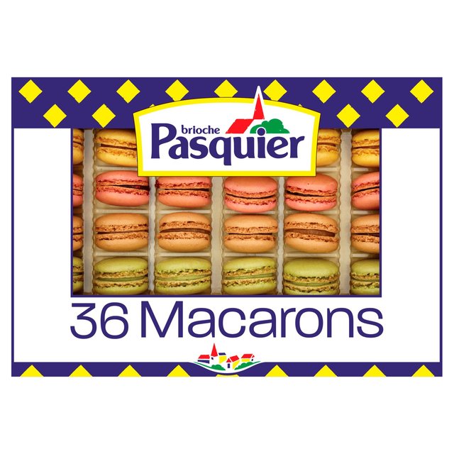 Brioche Pasquier Macarons, 36 Per Pack