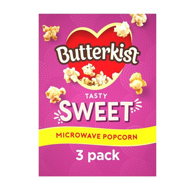 Butterkist Sweet Microwave Popcorn, 210g