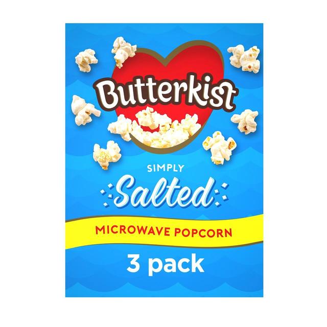 Butterkist Salted Microwave Popcorn, 210g