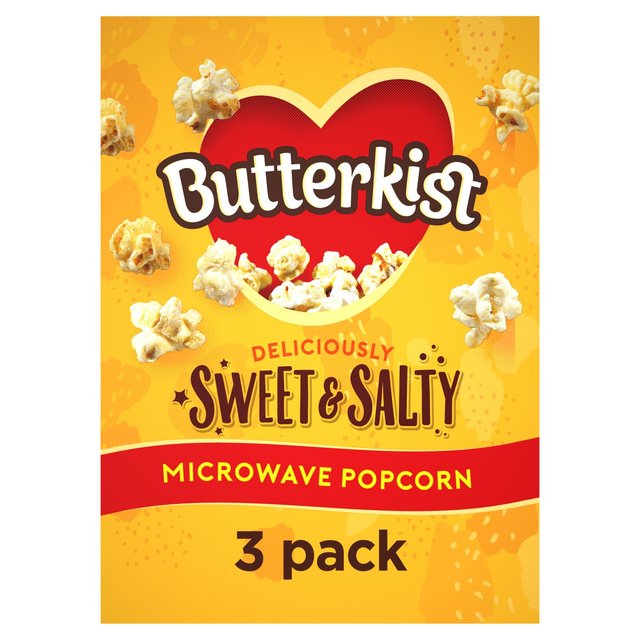 Butterkist Sweet & Salted Microwave Popcorn, 210g