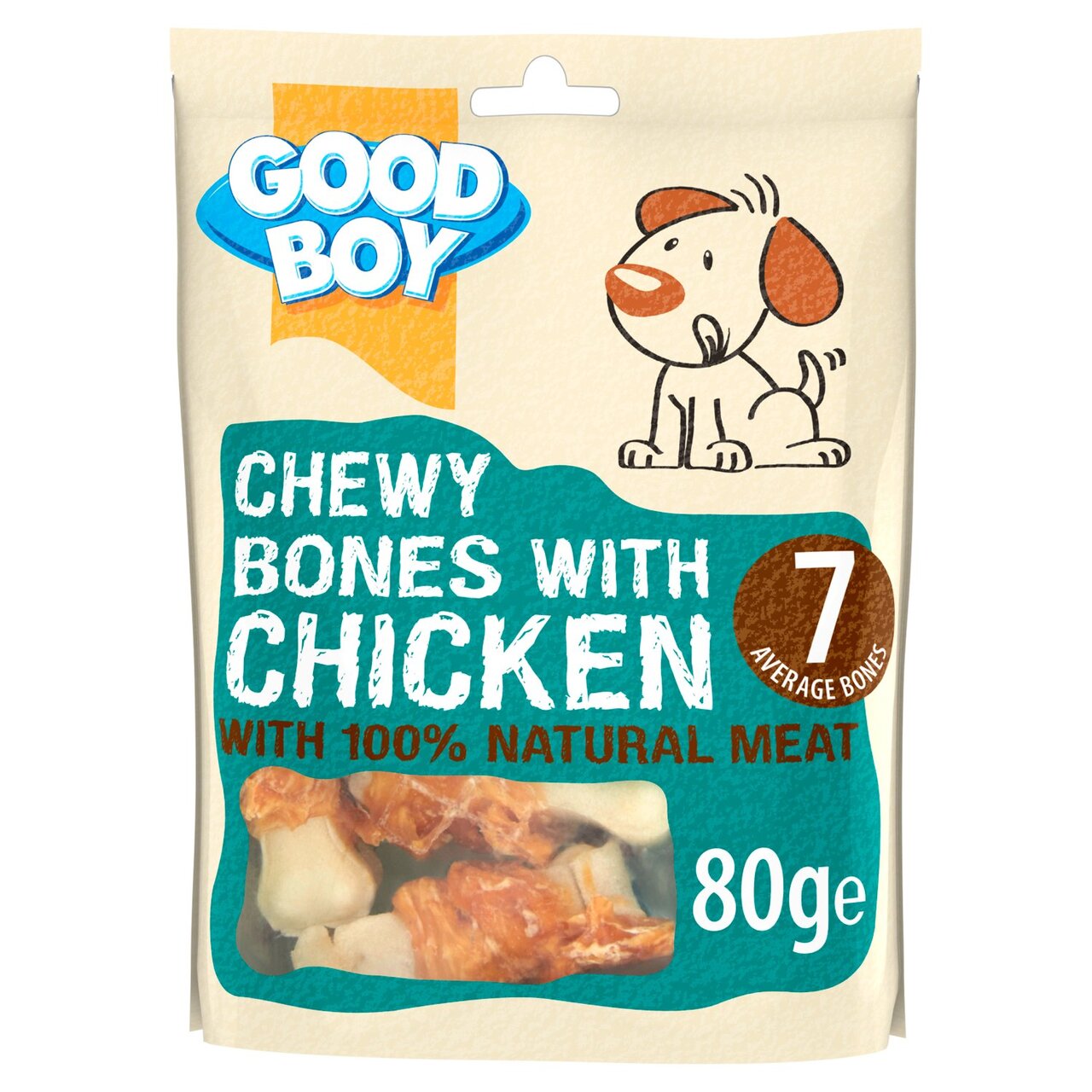 An image of Good Boy Chewy Mini Bones with Chicken