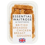 Essential Waitrose British Chicken Breast Goujons