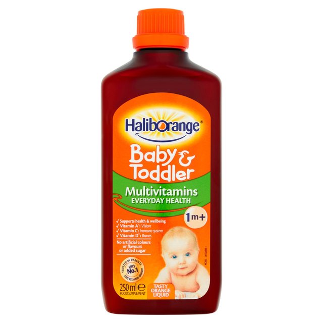 Haliborange Baby & Toddler Multivitamins Liquid 1m+, 250ml