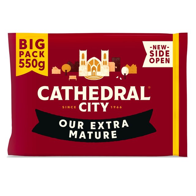Cathedral City Extra Mature Cheddar Cheese, 550g