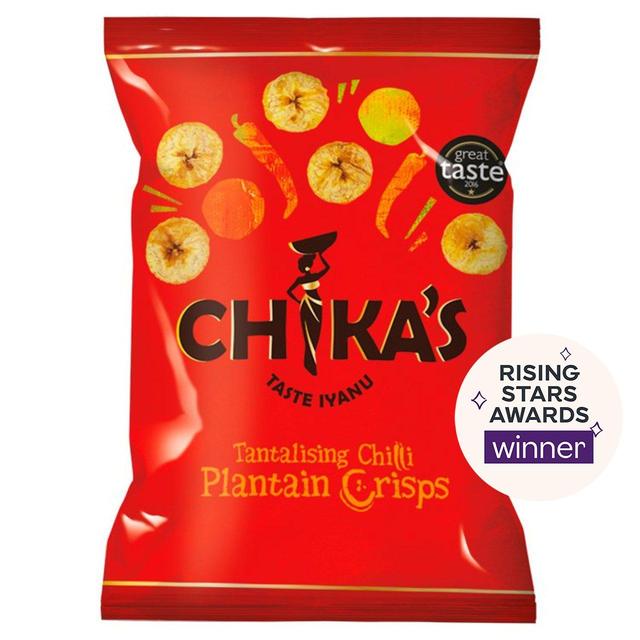 Chika’s Chilli Plantain Crisps, 35g