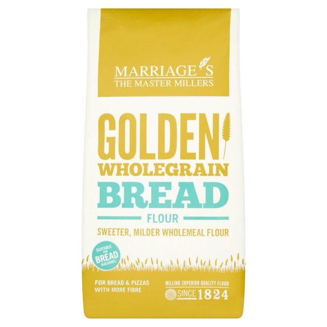 Marriage’s Golden Wholegrain Strong Bread Flour, 1kg