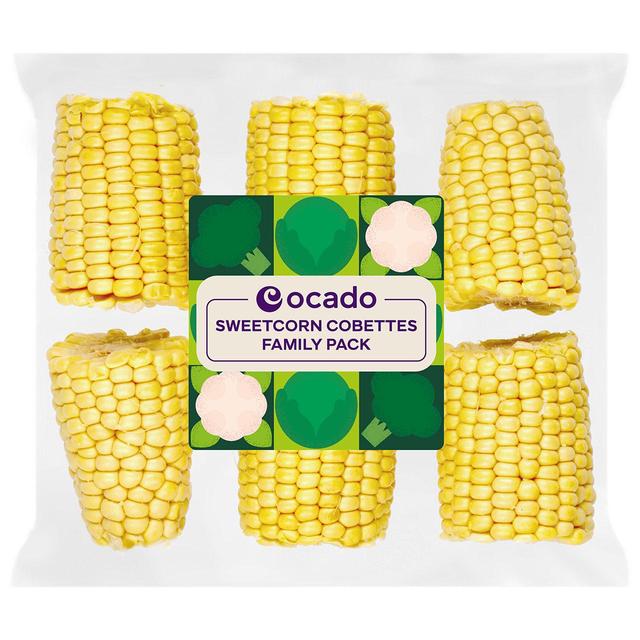 Ocado Sweetcorn Cobettes Family Pack, 6 Per Pack
