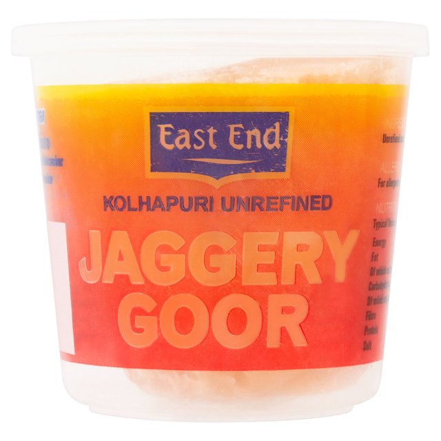 East End Jaggery Goor Unrefined Cane Sugar, 450g