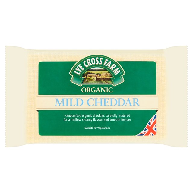 Lye Cross Farm Organic Mild Cheddar, 350g