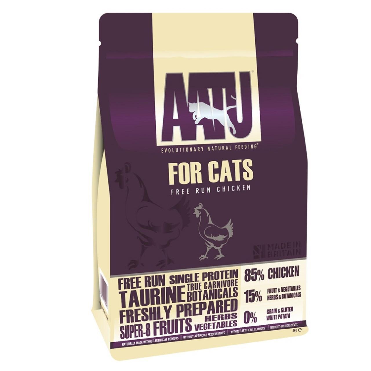 An image of AATU 85/15 Chicken Adult Cat Food