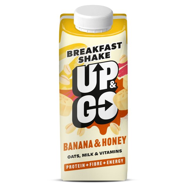 Up & Go Banana & Honey Breakfast Drink With Oats, 300ml