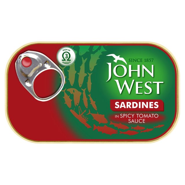 John West Sardines In Spicy Tomato Sauce, 120g