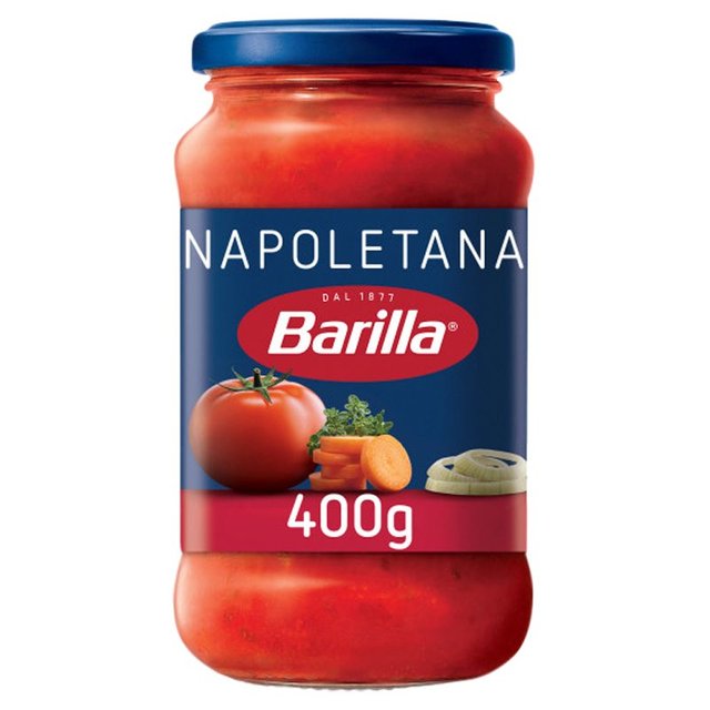 Barilla Napoletana Pasta Sauce 100% Italian Tomatoes, 400g