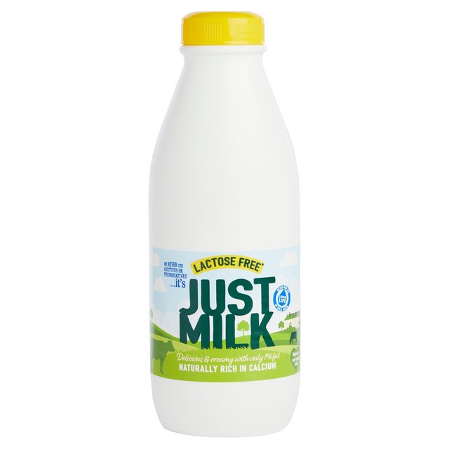 Candia Just Milk Semi-Skimmed Lactose Free, 1l