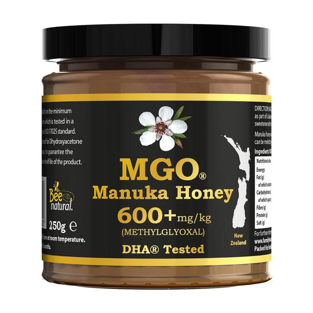 MGO Manuka Honey 600+mg/kg Methylglyoxal, 250g