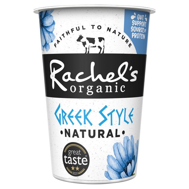 Rachel’s Organic Stirred Greek Style Natural Yoghurt, 450g