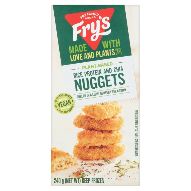 Fry’s Family Foods Rice Protein & Chia Nuggets, 240g