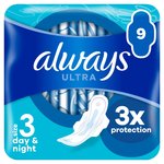 Always Sanitary Towels Ultra Night (Size 3) Wings