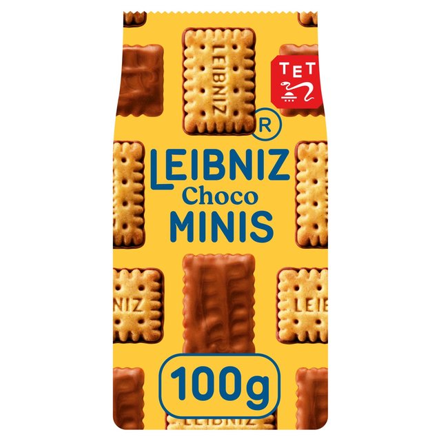 Bahlsen Leibniz Minis Milk Chocolate Butter Biscuits, 100g