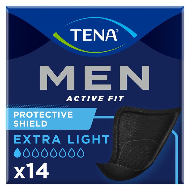 Tena Men Incontinence Protective Shield, 14 per Pack