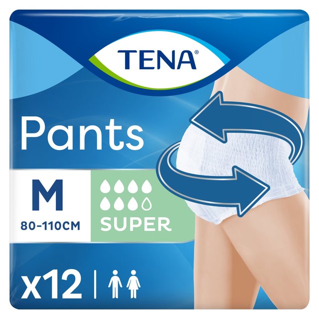Tena Unisex Incontinence Pants Super Medium Size