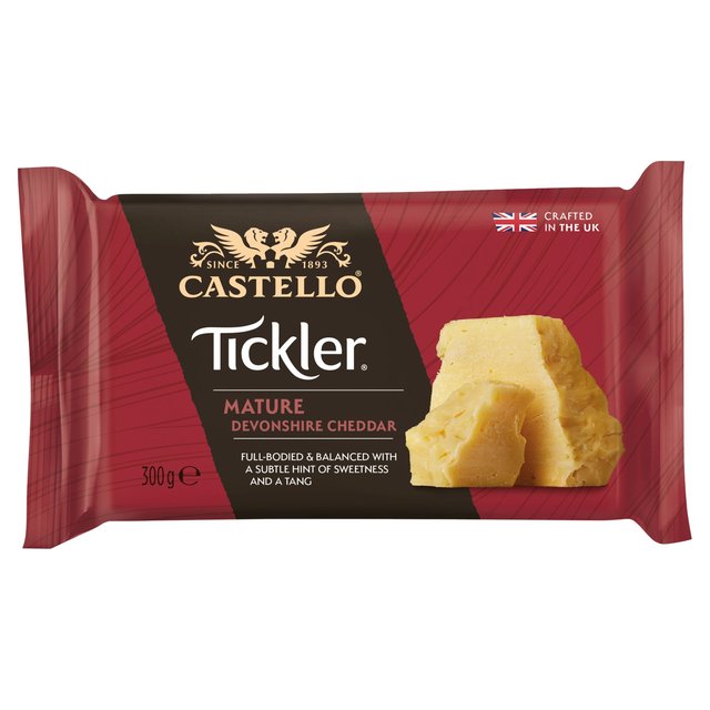Castello Tickler Mature Cheddar Cheese, 300g