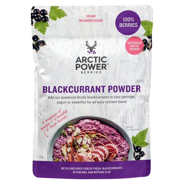 Arctic Power Berries Blackcurrant Powder Large, 70g