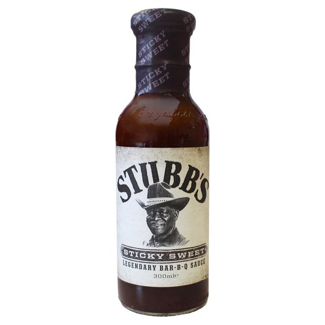 Stubbs Sticky Sweet American BBQ Sauce, 300ml