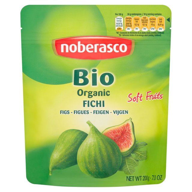 Noberasco Organic Soft Dried Figs, 200g