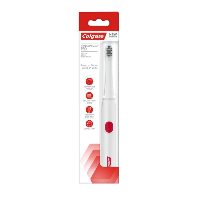 Colgate ProClinical 150 Battery Sonic Toothbrush, One Size
