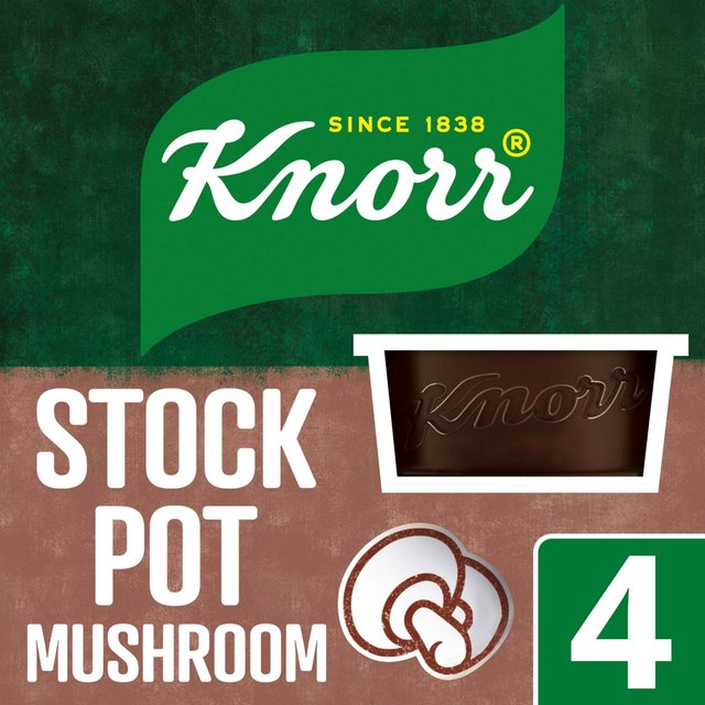 Knorr Mushroom Stock Pot, 4 x 28g