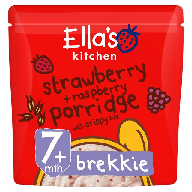 Ella’s Kitchen Stb + Rsp Dry Porridge Baby Breakfast Cereal 7+ Months, 175g