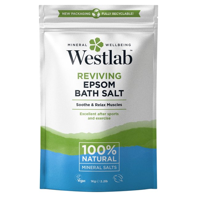 Westlab Epsom Bath Salts, 1kg