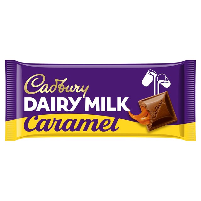 Cadbury Dairy Milk Caramel Chocolate Bar, 180g