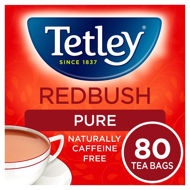 Tetley Redbush Tea Bags, 80 Per Pack