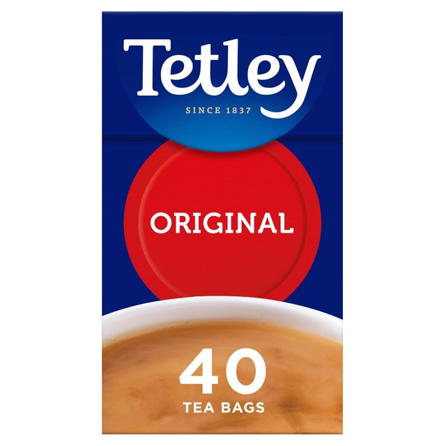 Tetley Tea Bags, 40 Per Pack