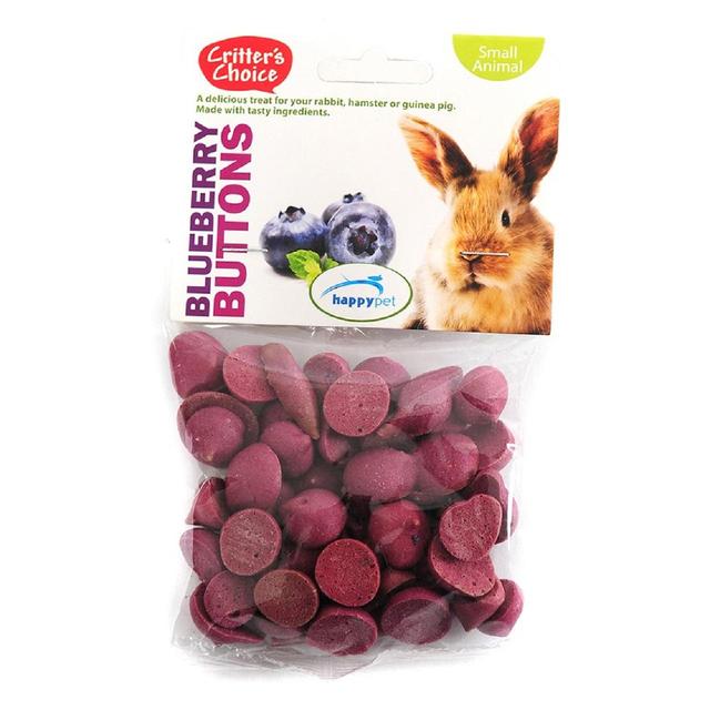 Critter’s Choice Blueberry Buttons Small Animal Treats, 40g