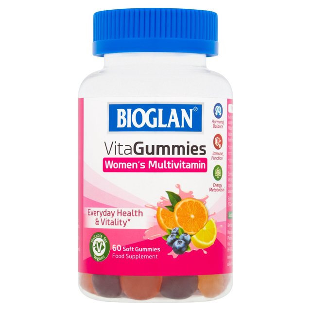 Bioglan VitaGummies for Adults, Womens Multivitamins, 60 Per Pack