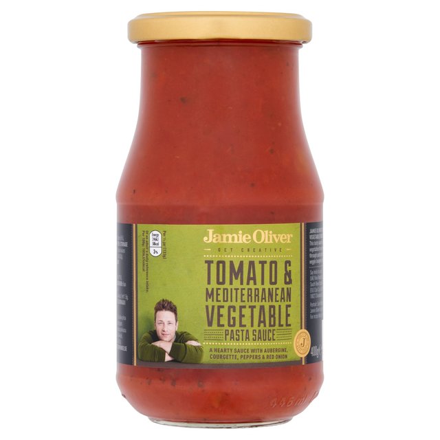 Jamie Oliver Tomato & Mediterranean Vegetable Pasta Sauce, 400g