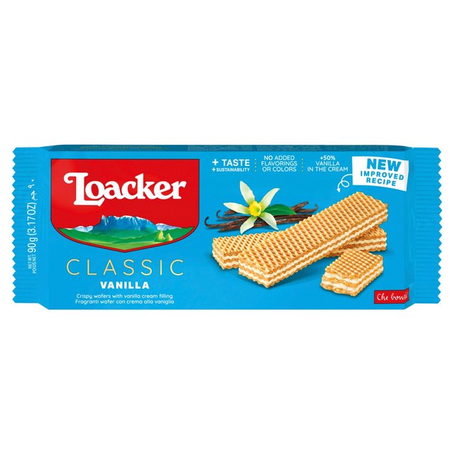 Loacker Vanilla Wafer, 90g
