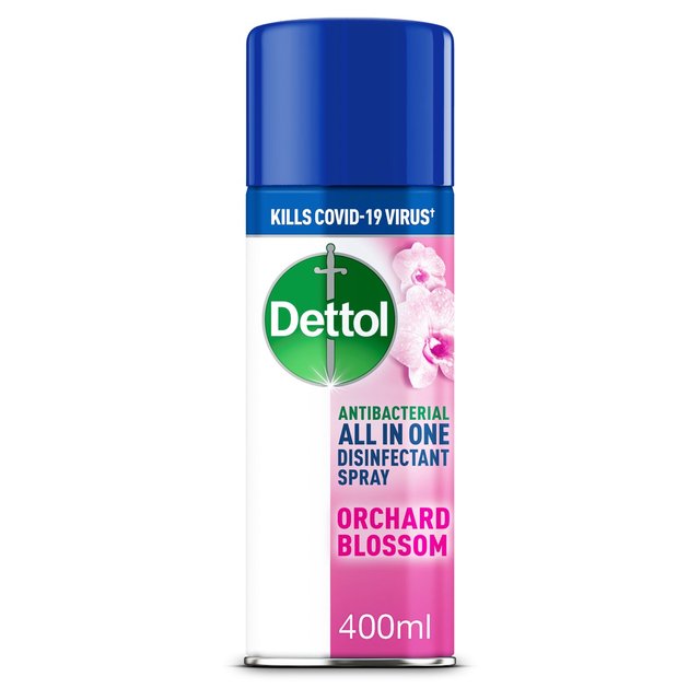 Dettol All-in-One Antibacterial Spray Orchard Blossom, 400ml