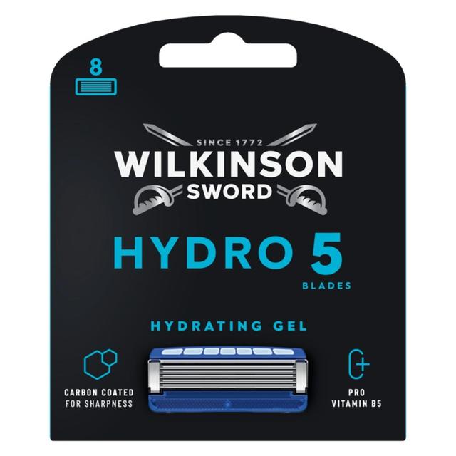 Wilkinson Sword Hydro 5 Men’s Razor Blades, 8 Per Pack