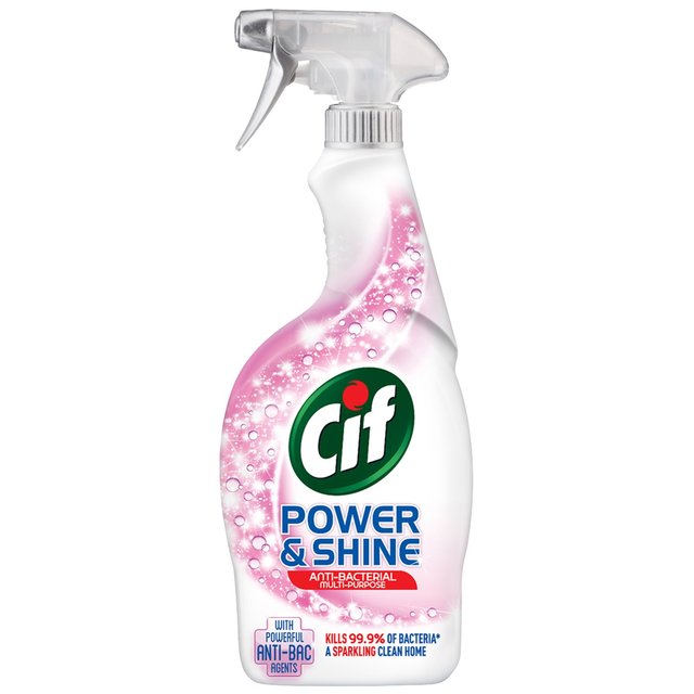 Cif Power & Shine Cleaner Spray Antibacterial, 700ml