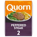 Quorn Vegetarian 2 Peppered Steaks