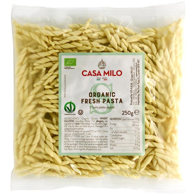 Casa Milo Organic Italian Trofie, 250g