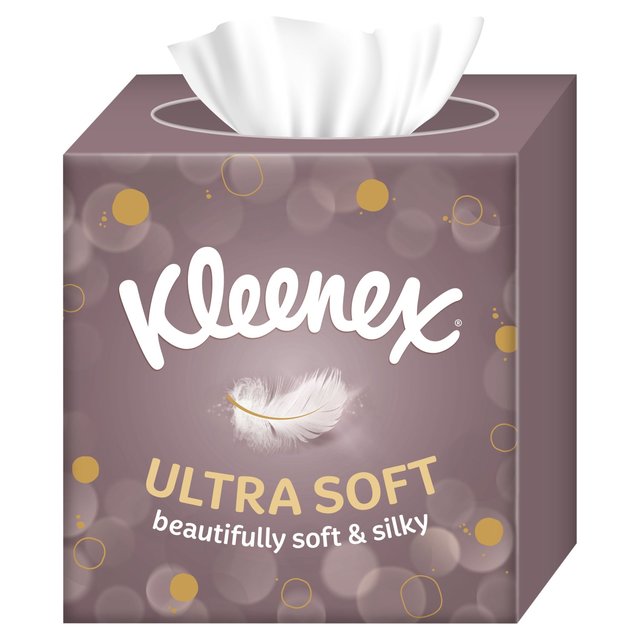 Kleenex Ultra Soft Cube Facial Tissues, Single Box, 48 Per Pack