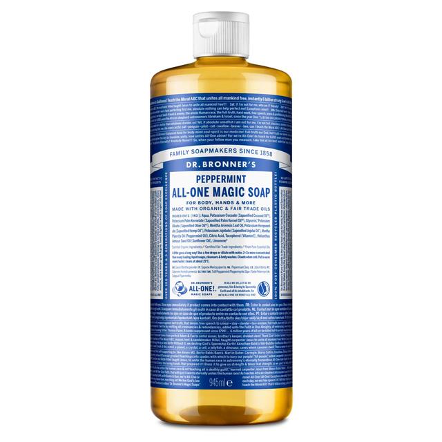 Dr Bronner’s Peppermint All-One Magic Soap, 945ml