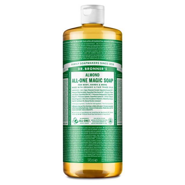 Dr Bronner’s Almond All-One Magic Soap, 945ml