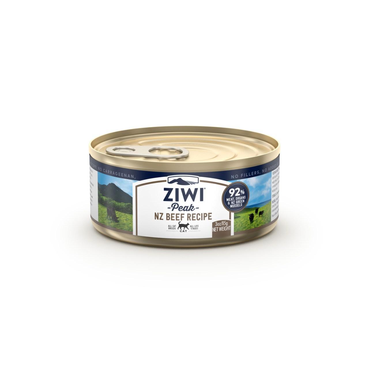 An image of ZiwiPeak Daily Cat Cuisine Cans Beef